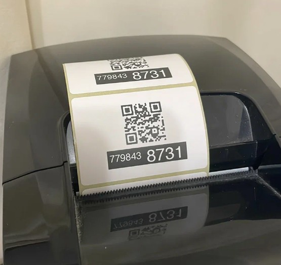 печать этикетки с qr-code на принтере 